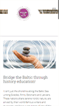 Mobile Screenshot of bridgingthebaltic.org